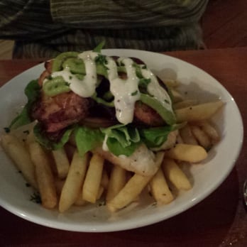 Speight's Ale House - Open West Coast Chicken Sandwich - Messy but good - Bars Near Me - Greymouth, WTC Speight's Ale House - Open West Coast Chicken Sandwich - Messy but good - Bars Near Me - Greymouth, WTC