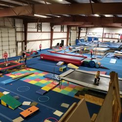 West Texas Trampoline & Tumbling Center - Inside our new facility