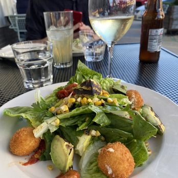 St. Anselm - Sauvignon Blanc with Summer Greens salad - Steakhouses Near Me - Washington, DC, District of Columbia St. Anselm - Sauvignon Blanc with Summer Greens salad - Steakhouses Near Me - Washington, DC, District of Columbia