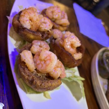 Carrao Restaurant - Plantain Nests with shrimp - Venezuelan Near Me - Dallas, Texas Carrao Restaurant - Plantain Nests with shrimp - Venezuelan Near Me - Dallas, Texas