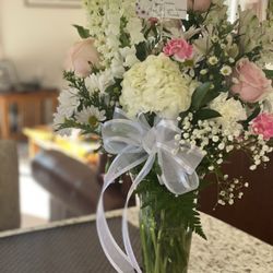 Elaine's Flowers - I ordered this from a group. Asked for a $100.00 arrangement. It was $112.00 with delivery. I'll leave it there.
