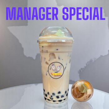 Tom Boba - Boba Milk Tea with Caramel Flan Cake, Milk Jellos. - Coffee & Tea Near Me - Houston, Texas Tom Boba - Boba Milk Tea with Caramel Flan Cake, Milk Jellos. - Coffee & Tea Near Me - Houston, Texas