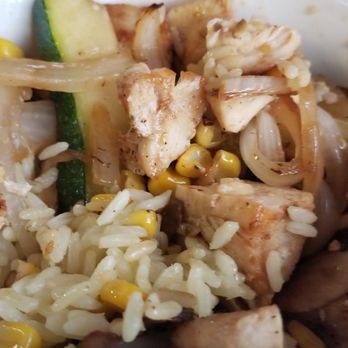 Rooster's Roadhouse - Squash/Chicken bowl. Lighter menu order - Barbeque Near Me - Denton, Texas