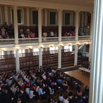 Faneuil Hall - Court house packed for ceremony - Landmarks & Historical Buildings Near Me - Boston, Massachusetts