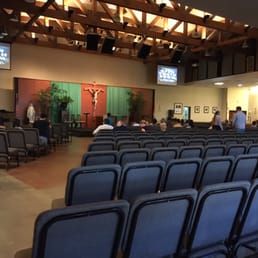 Inside. It's open and airy.