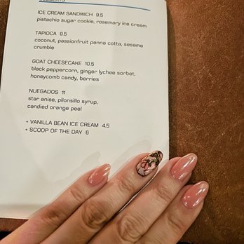 Jun - Dessert menu (February 2026) - New American Near Me - Houston, Texas