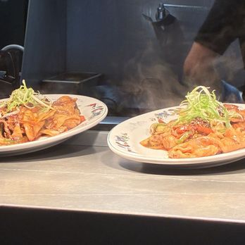 Toridori - Some of the food coming out of the kitchen - Asian Fusion Near Me - Halifax, Nova Scotia Toridori - Some of the food coming out of the kitchen - Asian Fusion Near Me - Halifax, Nova Scotia