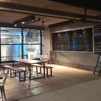 Guinness Open Gate Brewery - Main outdoor bar seating area - Breweries Near Me - Halethorpe, Maryland