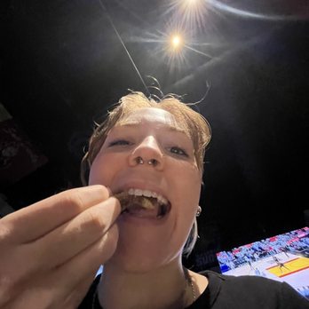 Bleachers Sports Grill - me with fry - Sports Bars Near Me - Phoenix, Arizona Bleachers Sports Grill - me with fry - Sports Bars Near Me - Phoenix, Arizona