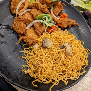 Happy Buddha Kitchen - 36. Salt and Pepper Chicken G Rang Mui Tiu - Vegetarian Near Me - Temple City, California Happy Buddha Kitchen - 36. Salt and Pepper Chicken G Rang Mui Tiu - Vegetarian Near Me - Temple City, California