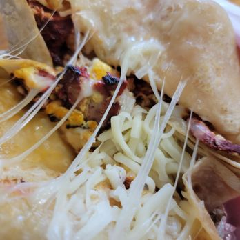 Mijas Taqueria - Deep inside my Breakfast Burrito! - Tacos Near Me - Wylie, Texas