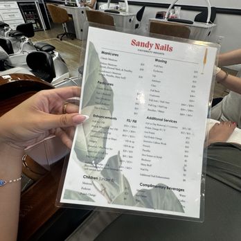 Sandy Nails - Nail Salons Near Me - San Diego, California