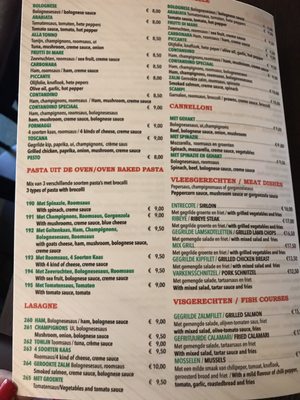 Menu photo 1 La Roma Amsterdam, NH