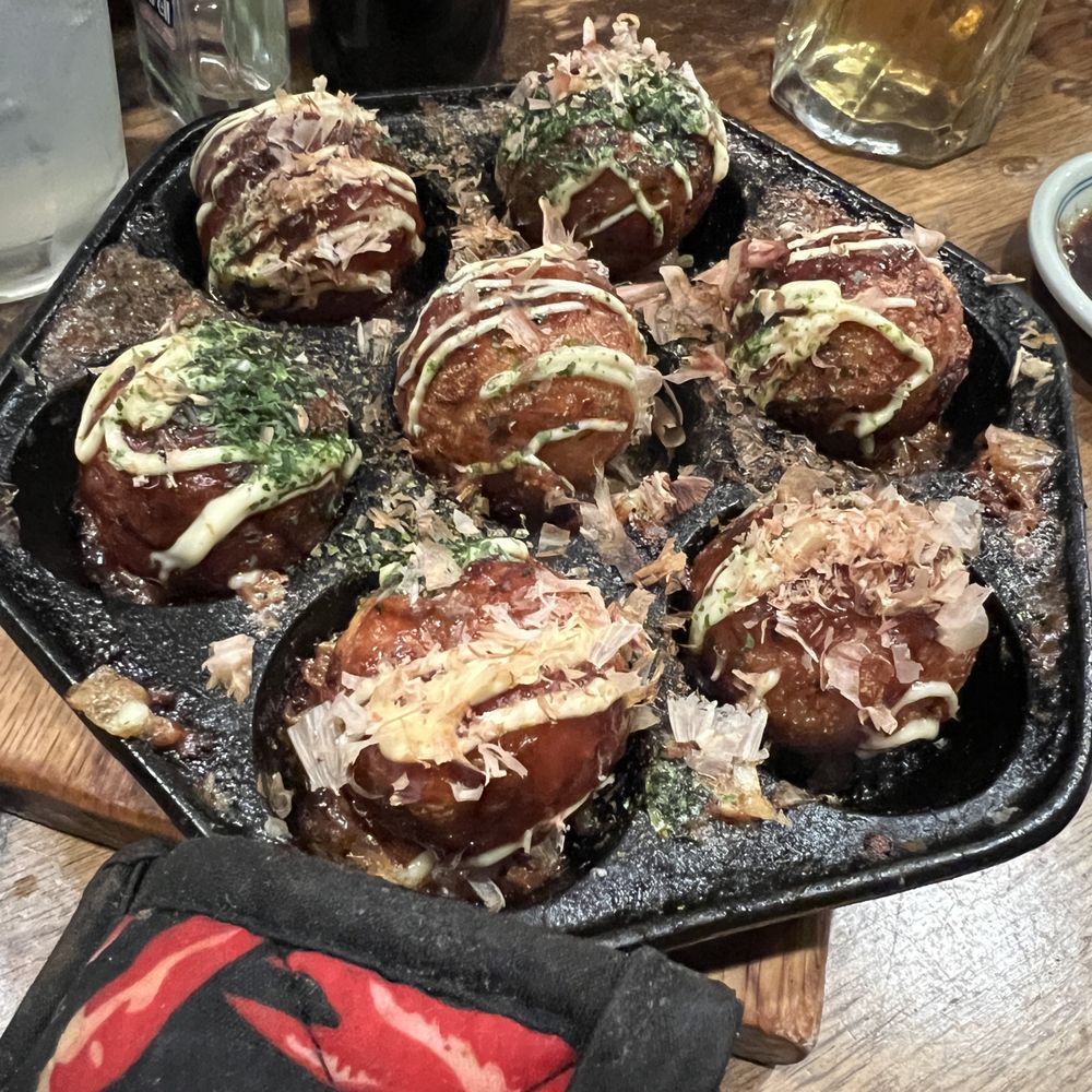 Mr Max - Takoyaki (Octopus Puffs). - Sushi Bars Near Me - Irving, Texas