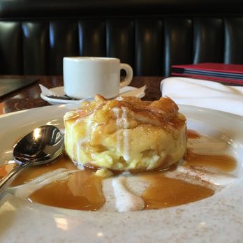 Freda's Seafood Grille - The corn muffin bread pudding wasn't bad. The white chocolate is a bit of overkill. - Seafood Near Me - Austin, Texas