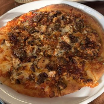 Levant Bistro + Bake Shop - Mediterranean Chicken pizza - Gluten-Free Near Me - Los Angeles, California