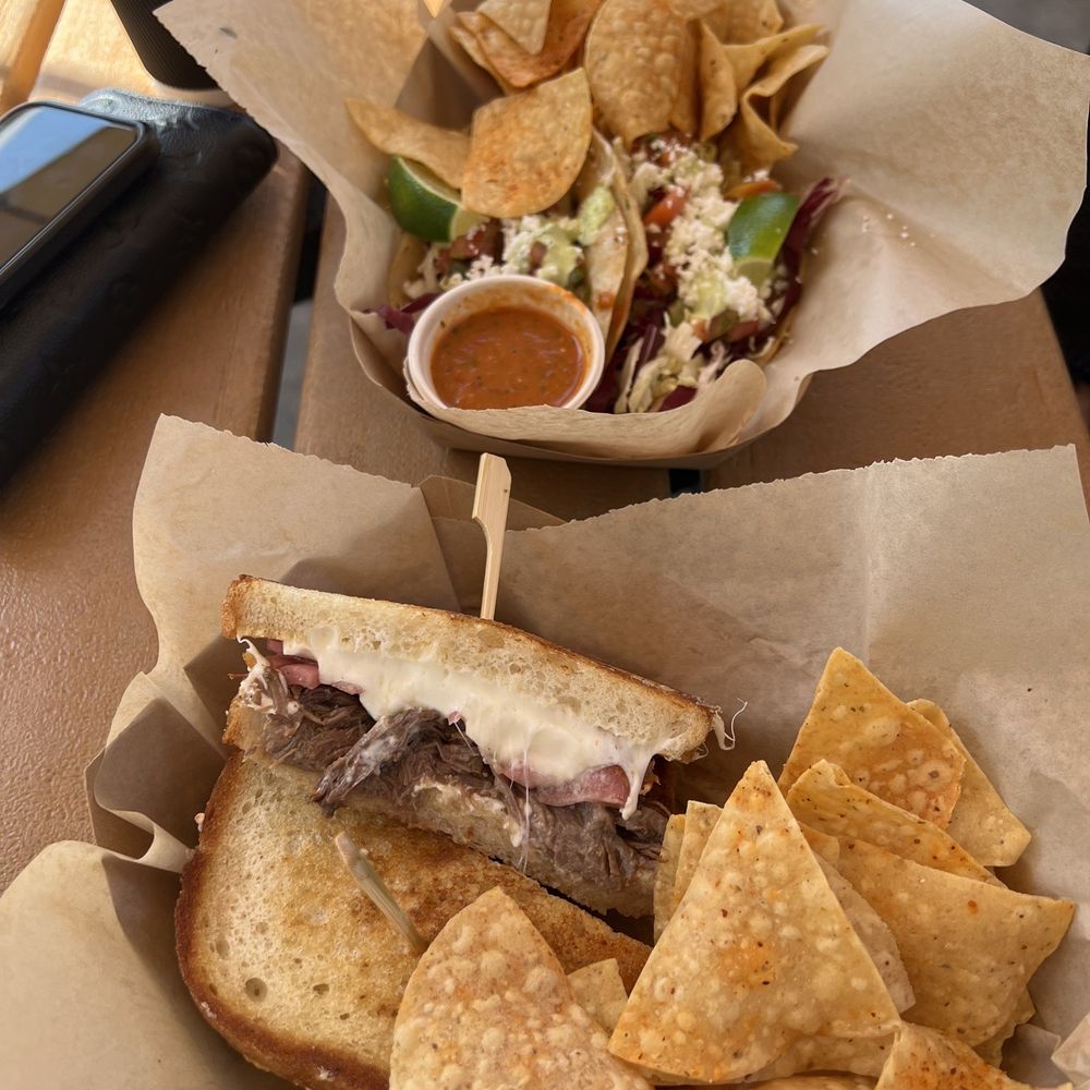 Young's Beach Shack - Short rib grilled cheese and shrimp tacos - Breakfast & Brunch Near Me - Dana Point, California Young's Beach Shack - Short rib grilled cheese and shrimp tacos - Breakfast & Brunch Near Me - Dana Point, California