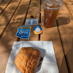Bang Bang Coffee - Huge chocolate croissant!