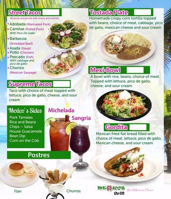 Menu photo 8 Mexico's Grill Cocoa Beach, FL Menu photo 8 Mexico's Grill Cocoa Beach, FL