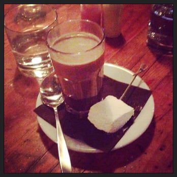 Mindy's Bakery - Black and Tan hot chocolate! - Desserts Near Me - Chicago, Illinois