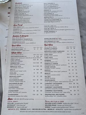 Menu photo 2 North Italia Brea, CA Menu photo 2 North Italia Brea, CA