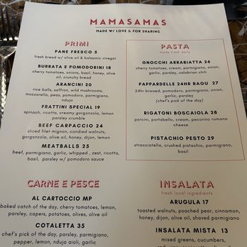 Mamasamas Restaurant - Menu - Italian Near Me - Neptune Beach, Florida Mamasamas Restaurant - Menu - Italian Near Me - Neptune Beach, Florida