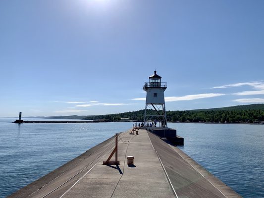 Grand Marais Lighthouse by null