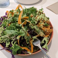 Yoga Under the Palms Kaimuki - Buffalo Cauliflower Salad