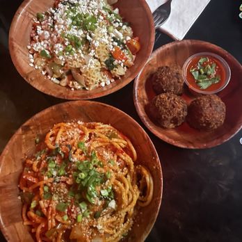 Donna’s - Veggie & Chèvre Pasta, Diavolo Pasta, and Mac N Cheese Balls - Bars Near Me - Seattle, Washington Donna’s - Veggie & Chèvre Pasta, Diavolo Pasta, and Mac N Cheese Balls - Bars Near Me - Seattle, Washington