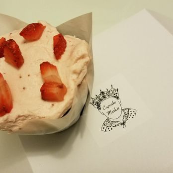 Funny Face Bakery - Chocolate strawberry cream. - Cupcakes Near Me - New York, New York