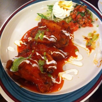 Freppe's Tex Mex - Chipotle pineapple wings. SO AMAZING!!! Ate two wings before I realized I needed to snap a pic of this masterpiece - Tex-Mex Near Me - Plainfield, New Jersey Freppe's Tex Mex - Chipotle pineapple wings. SO AMAZING!!! Ate two wings before I realized I needed to snap a pic of this masterpiece - Tex-Mex Near Me - Plainfield, New Jersey