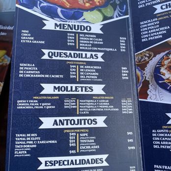 Menuderia Guadalajara - Menu - Mexican Near Me - Rosarito, BCN Menuderia Guadalajara - Menu - Mexican Near Me - Rosarito, BCN