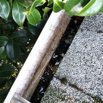 Revive Pro Services - Gutter, post-"work" - Window Washing Near Me Revive Pro Services - Gutter, post-"work" - Window Washing Near Me