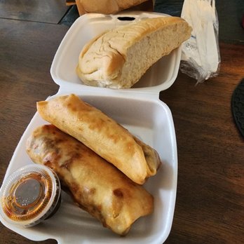 Bikkle Jamaican Restaurant - Jerk chicken egg rolls and coco bread - Caribbean Near Me - Austin, Texas Bikkle Jamaican Restaurant - Jerk chicken egg rolls and coco bread - Caribbean Near Me - Austin, Texas