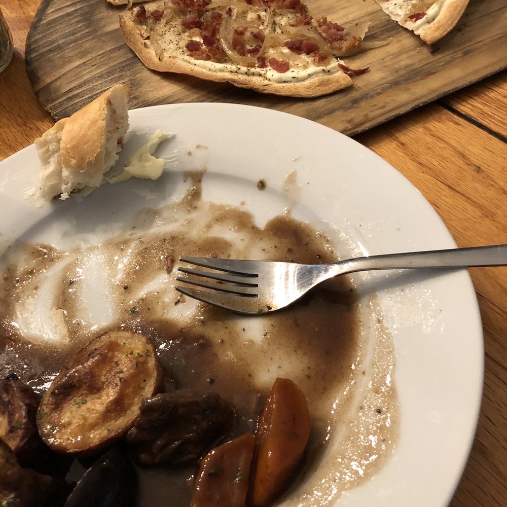 Le Voltaire - Boeuf Bourguignon, Tarté Flambée - French Near Me - Omaha, Nebraska