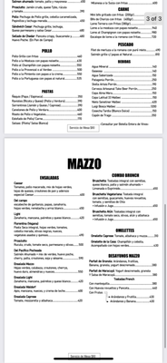 Menu photo 3 Mazzo Buenos Aires, C