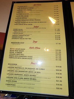 Menu photo 7 Ricado's Italian Restaurant Aiea, HI