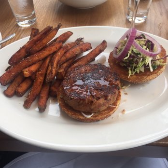 Doc B's Restaurant + Bar - Tuna burger - New American Near Me - Austin, Texas Doc B's Restaurant + Bar - Tuna burger - New American Near Me - Austin, Texas