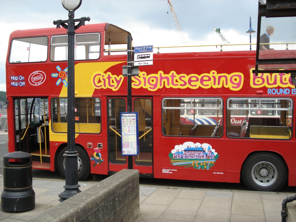 OPEN TOP TOUR Updated May 2024 Guildford Square, Rothesay, Argyll