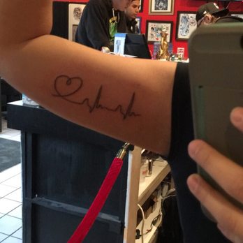 Tattoo Union - Heartbeat tattoo by Tony - Tattoo Near Me - Chicago, Illinois Tattoo Union - Heartbeat tattoo by Tony - Tattoo Near Me - Chicago, Illinois