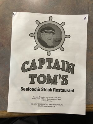 Captain Tom's Seafood by null