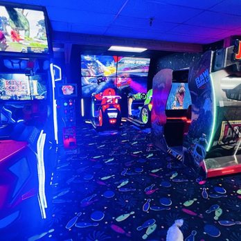 The Bowling Barn - Game area, lots of new items to check out - Sports Bars Near Me - Big Bear Lake, California