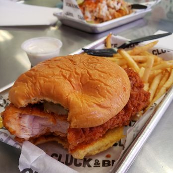 Cluck & Blaze - The main chick combo with fries - Chicken Shop Near Me - Long Beach, California