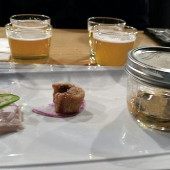 Mellow Fellow - Course 3 for the Dueling Beers dinner. New Belgium vs Brewer's Cabinet - American Near Me - Reno, Nevada