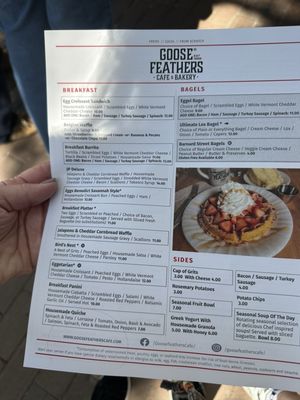 Menu photo 1 Goose Feathers Cafe & Bakery Savannah, GA