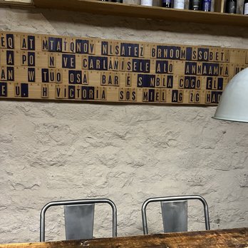 Le Bouchon - Spelling wall - can you find me? :) - Mediterranean Near Me - Barcelona, B