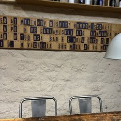 Le Bouchon - Spelling wall - can you find me? :)