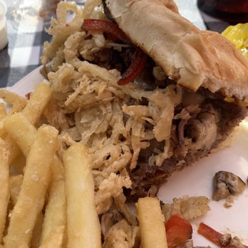 RiverHouse Restaurant - Steak sandwich half - Bars Near Me - Pulaski, New York RiverHouse Restaurant - Steak sandwich half - Bars Near Me - Pulaski, New York