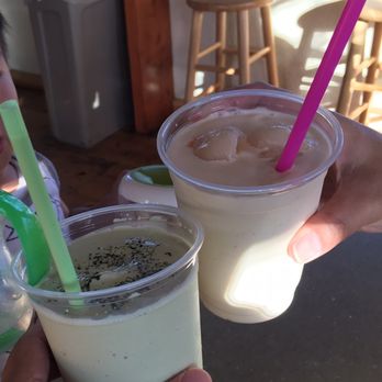 Kenji Burger - Green tea and Lychee shake. - Burgers Near Me - Kapaa, Hawaii Kenji Burger - Green tea and Lychee shake. - Burgers Near Me - Kapaa, Hawaii