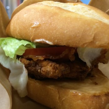 Eat On Monday - "UFC" Buttermilk Fried Chicken Club Sandwich - Food Trucks Near Me - Milpitas, California